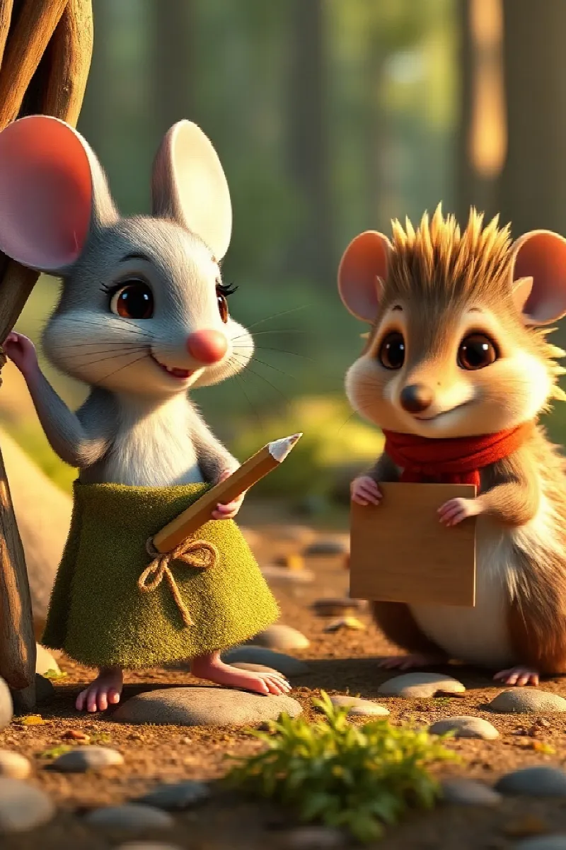 Picture 4 from the tale The Hedgehog's Tiny Theater
