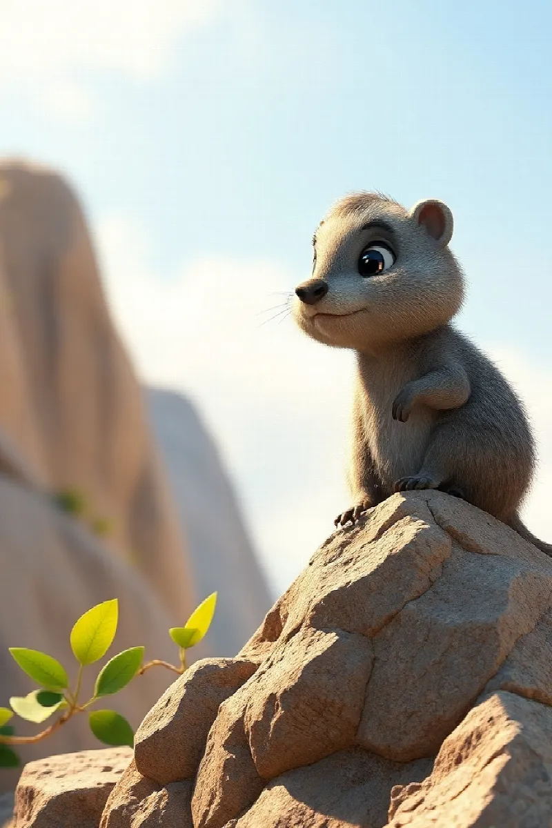 Picture 2 from the tale The Little Rock Hyrax