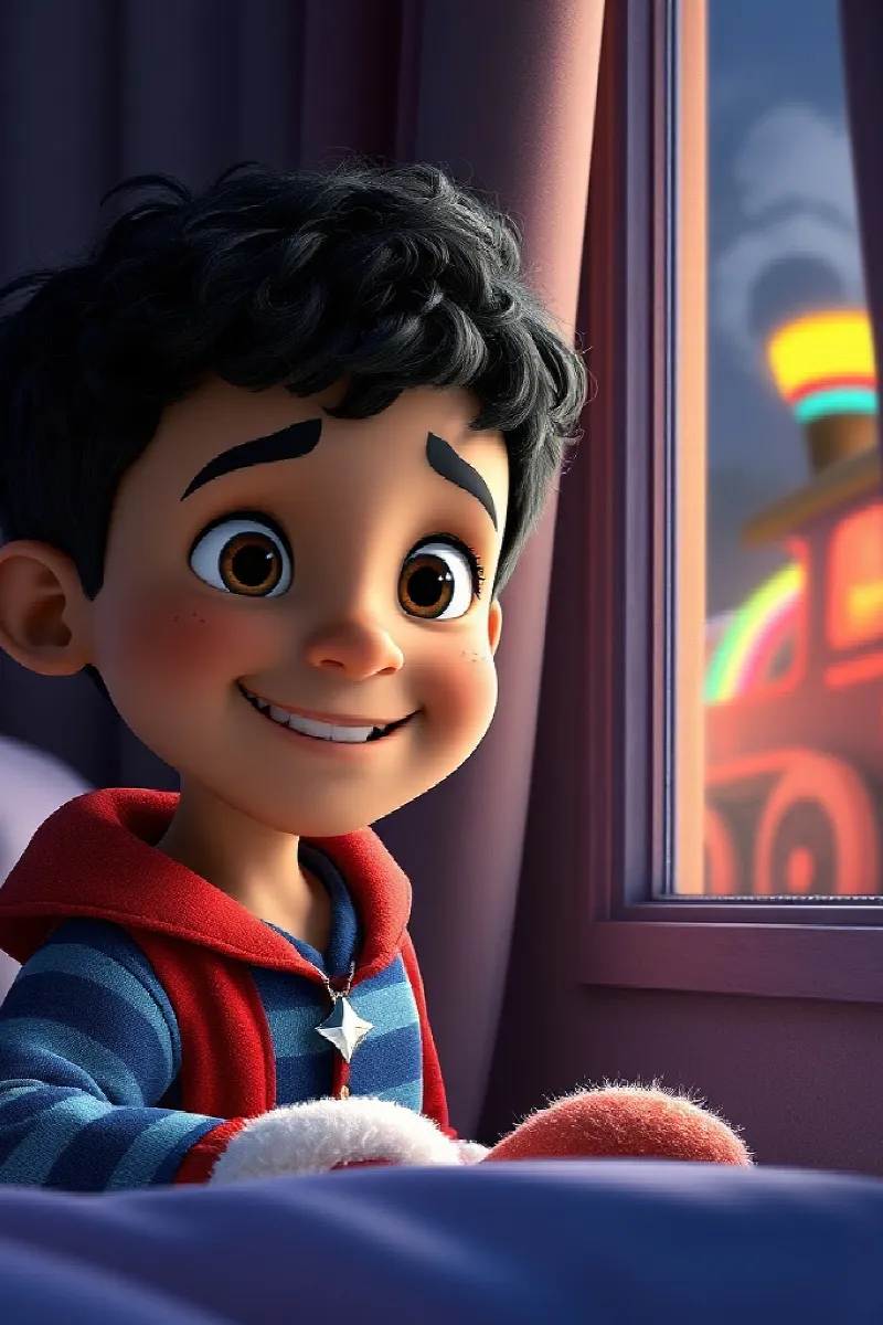 Picture 1 from the tale The Magic Train