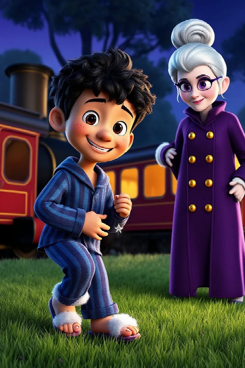 Picture 2 from the tale The Magic Train