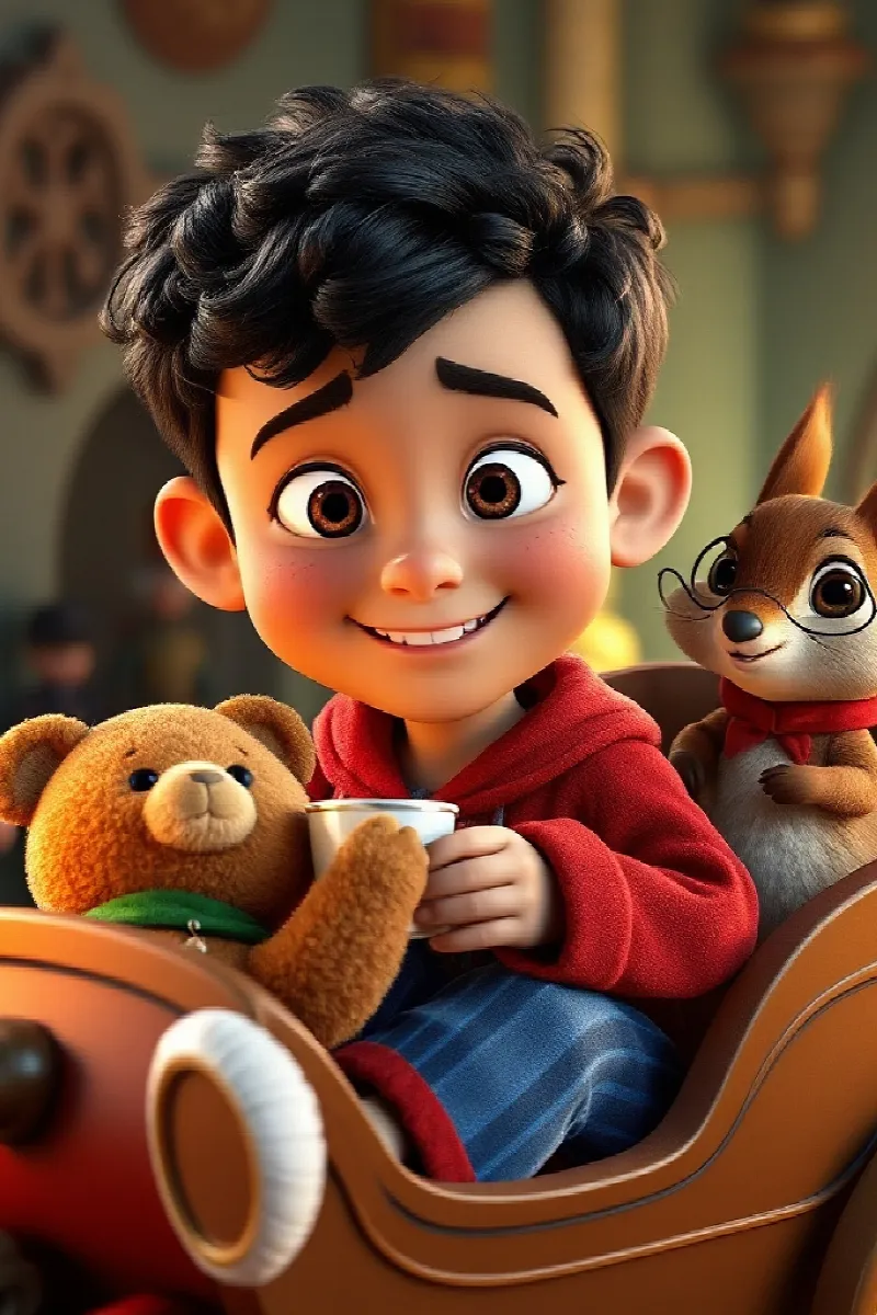 Picture 4 from the tale The Magic Train