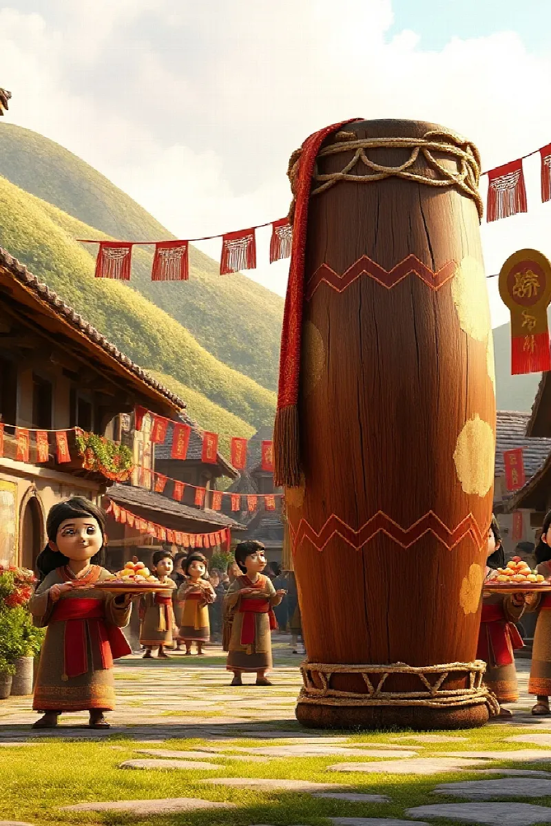 Picture 1 from the tale The Missing Festival Drum