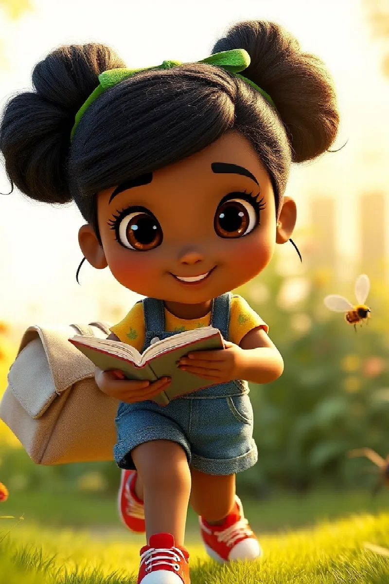 Picture 1 from the tale The Girl and the Butterfly