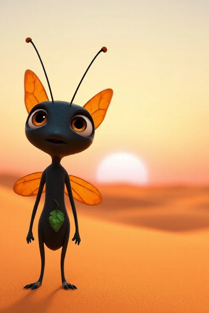 Picture 4 from the tale The Desert Butterfly