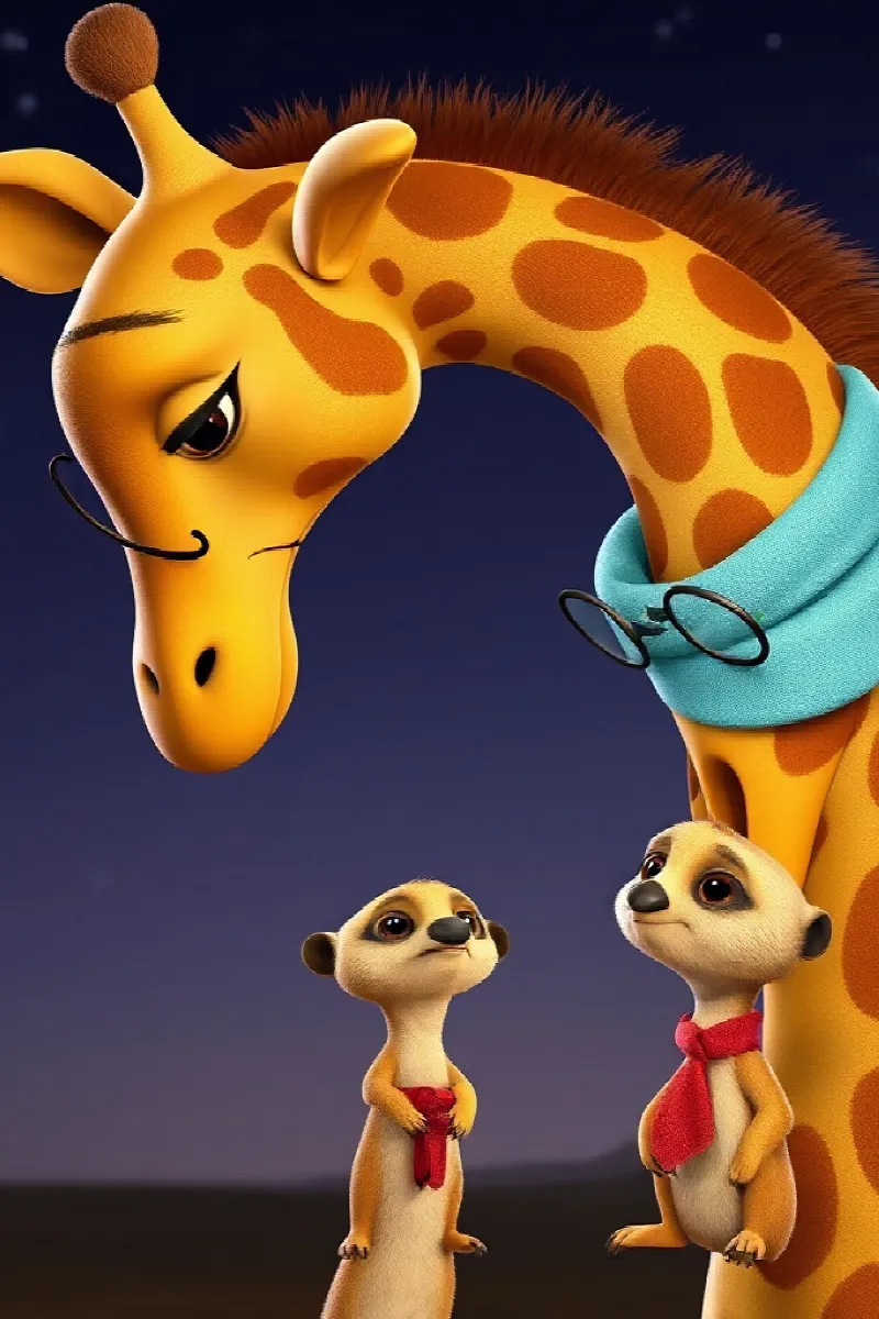 Picture 4 from the tale The Giraffe's Tiny Telescope