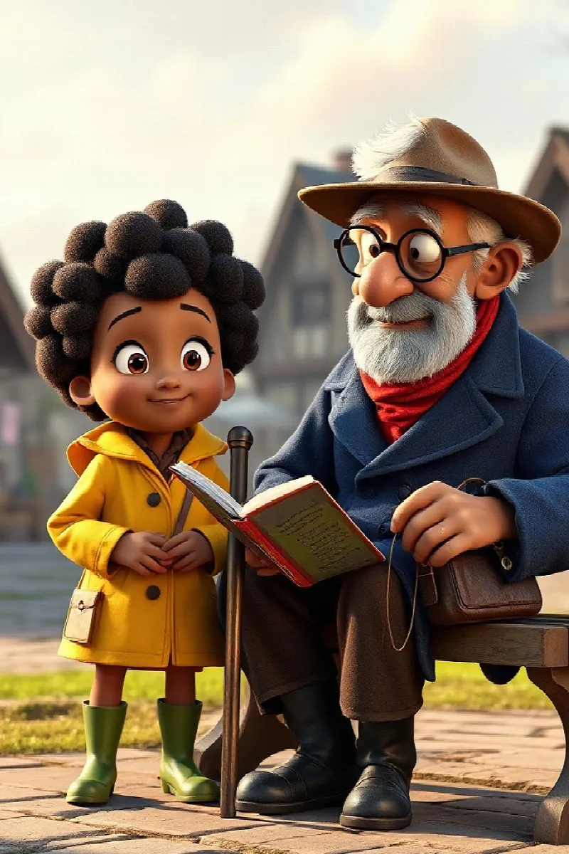 Picture 2 from the tale The Golden Footbridge