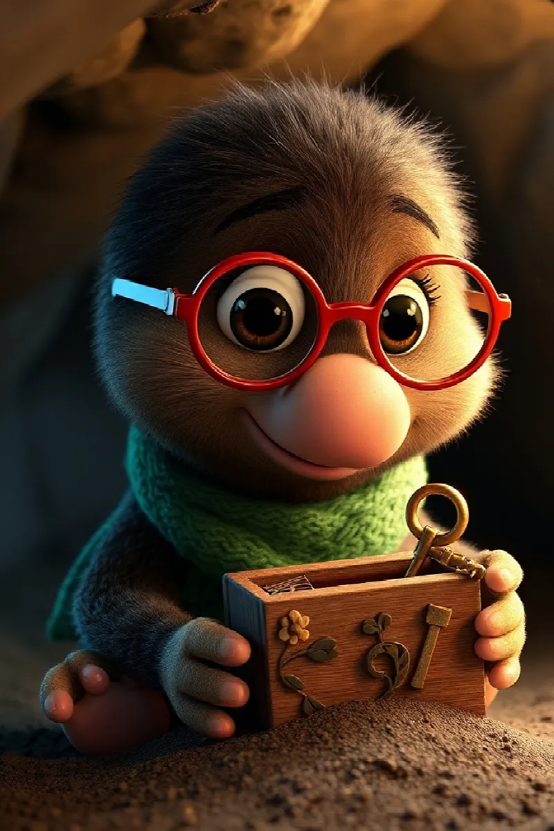 Picture 2 from the tale The Mole's Music Box