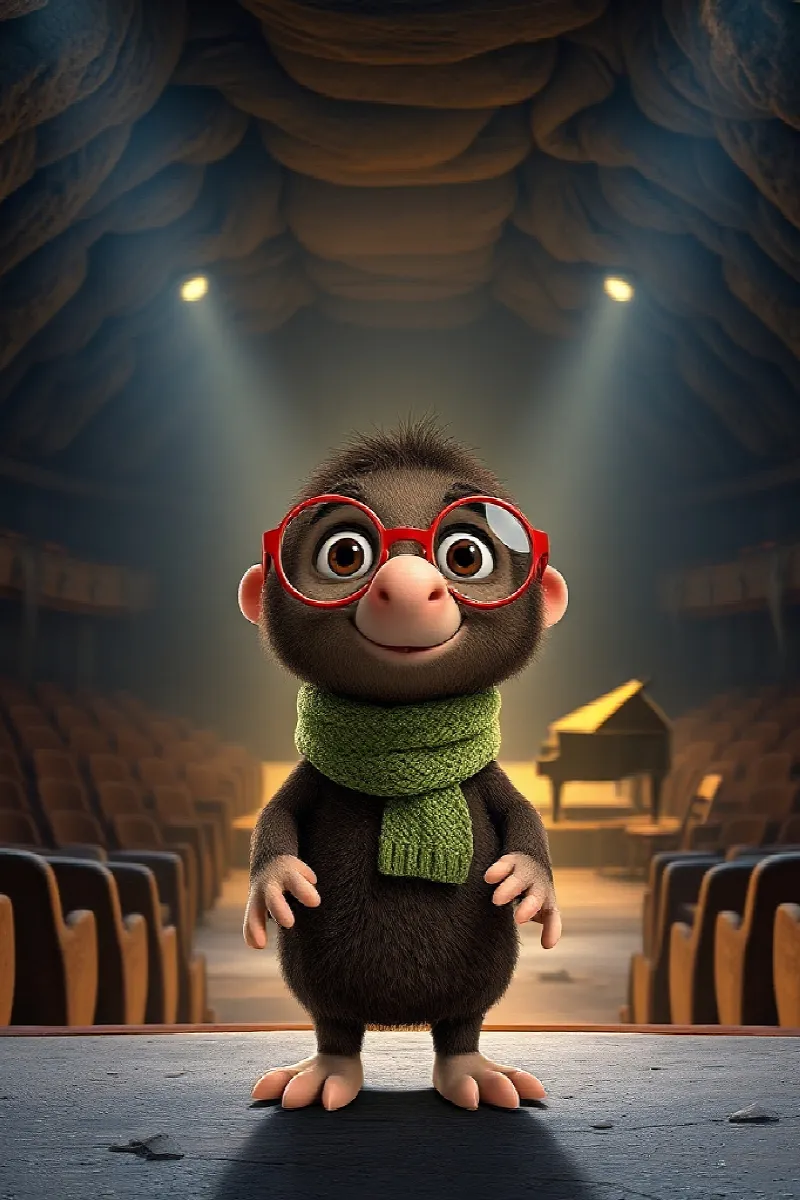 Picture 4 from the tale The Mole's Music Box