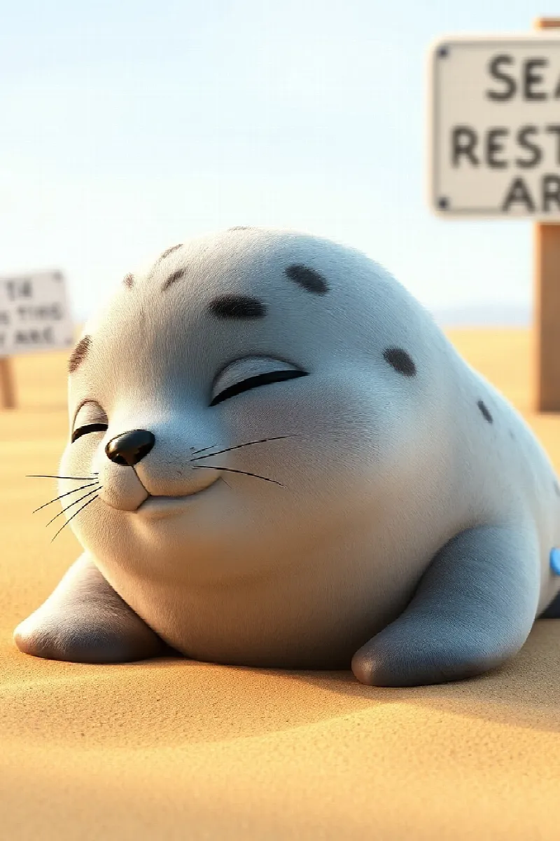 Picture 2 from the tale The Girl and the Little Seal