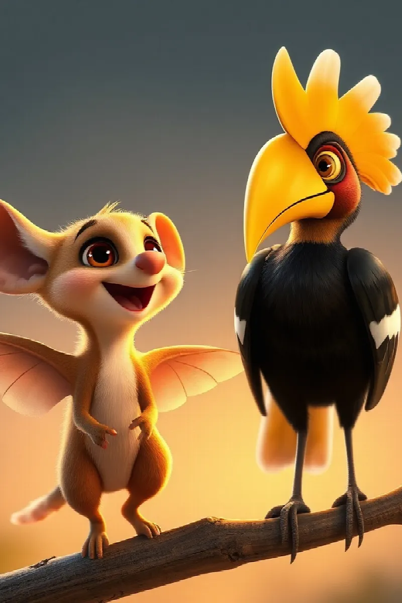 Picture 4 from the tale The Little Flying Fox