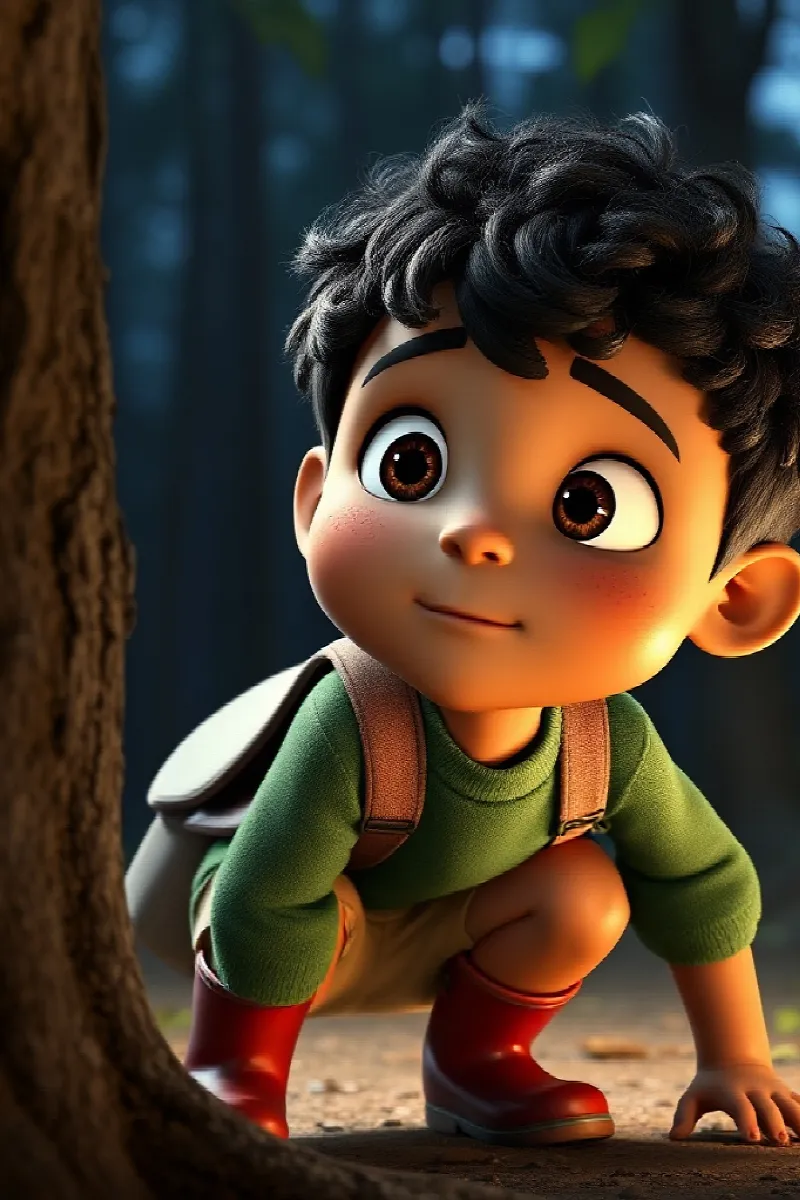 Picture 4 from the tale The Boy and the Nightjar