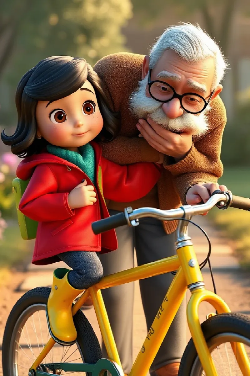 Picture 2 from the tale Flying Bicycle