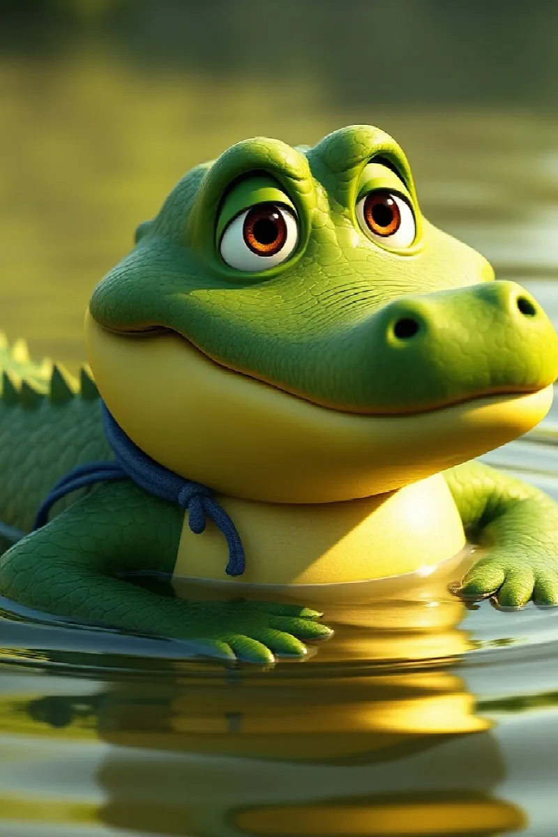 Picture 1 from the tale The Crocodile's Toothache