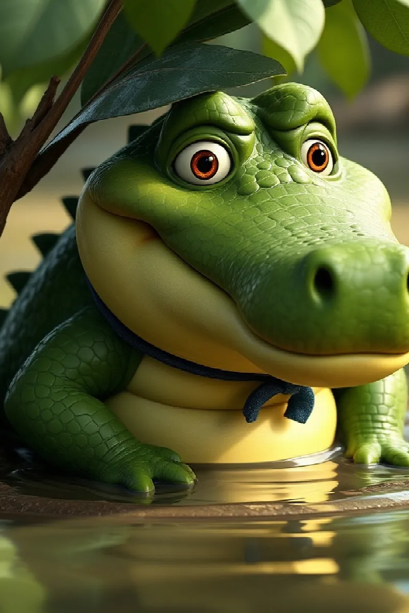 Picture 2 from the tale The Crocodile's Toothache