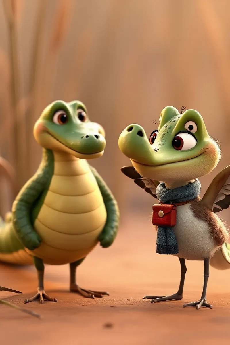 Picture 4 from the tale The Crocodile's Toothache