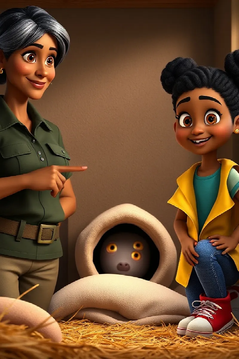 Picture 2 from the tale The Girl and the Rescue Ferret