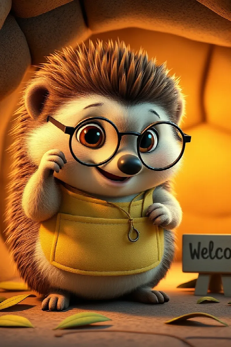 Picture 2 from the tale The Hedgehog's Holiday Hotel