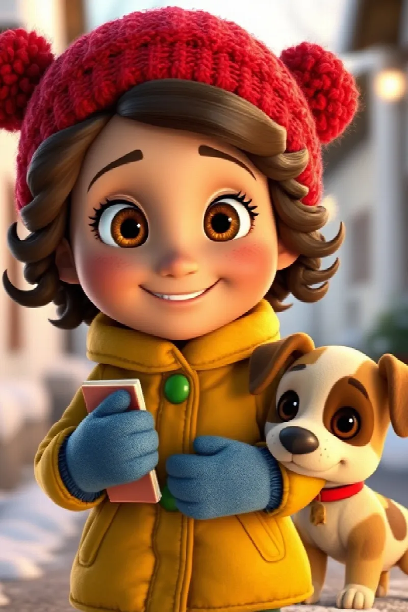 Picture 2 from the tale The Little Snow Engineer