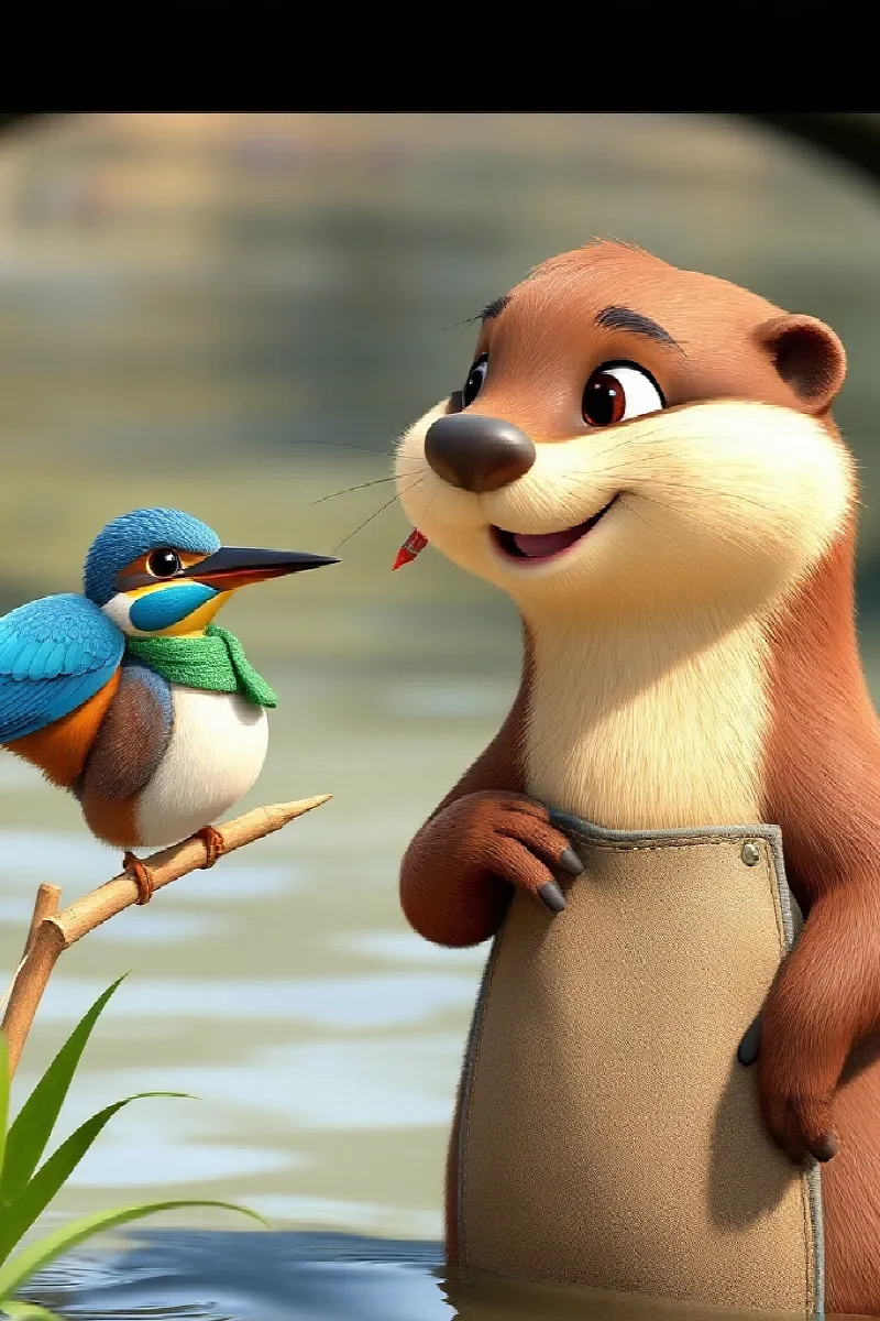 Picture 3 from the tale The Otter's Flying Boat