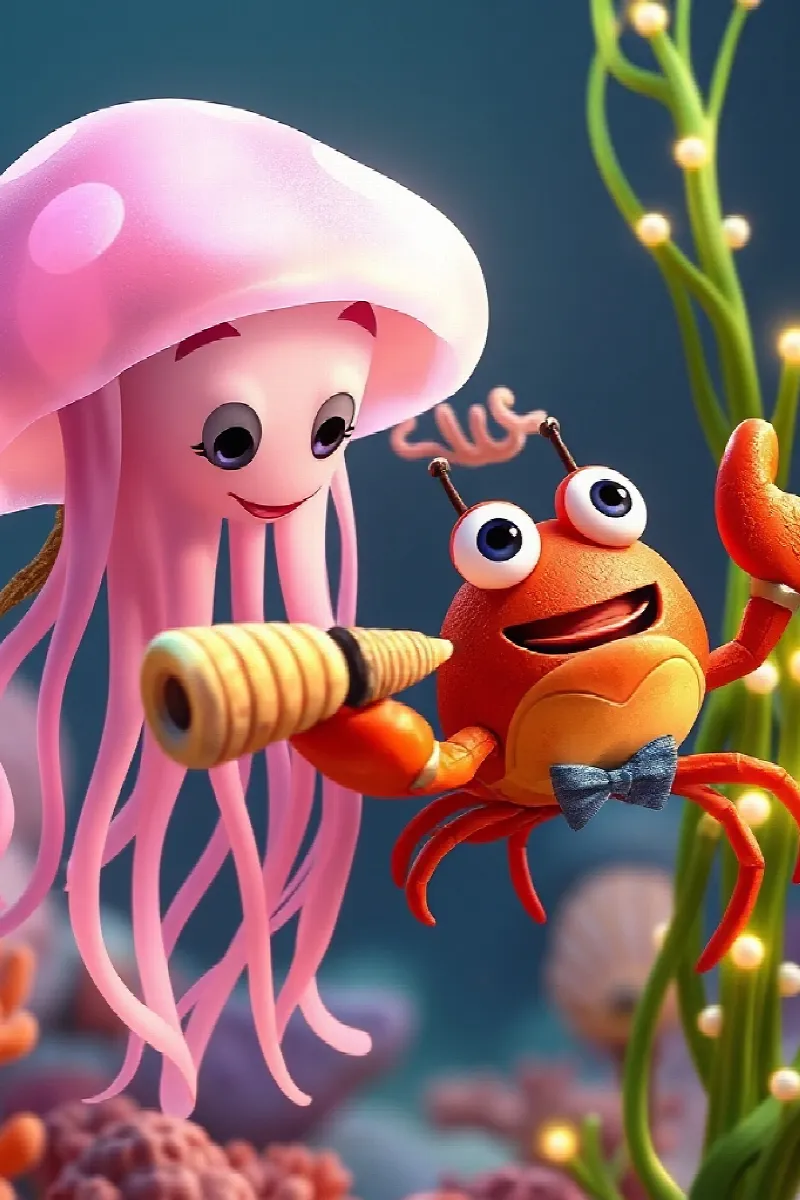 Picture 3 from the tale The Seaweed Symphony