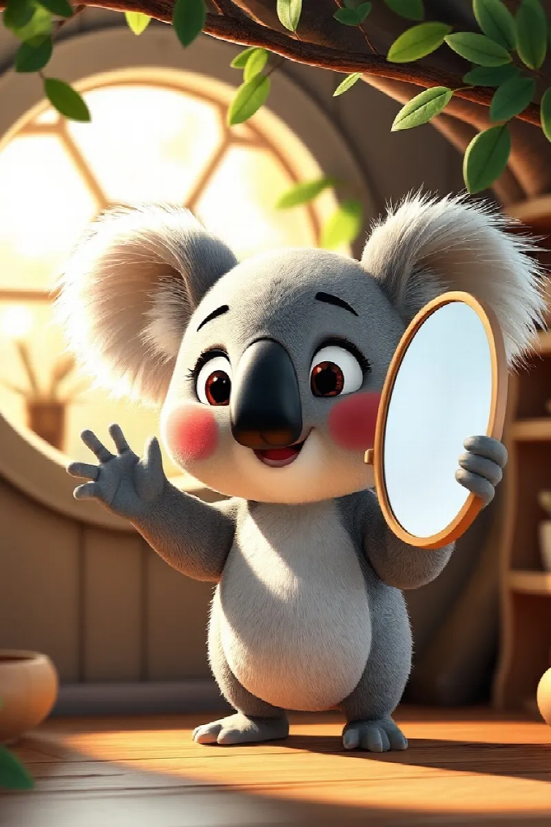 Koala Kiki'nin Yoğun Günü masalından 1. resim