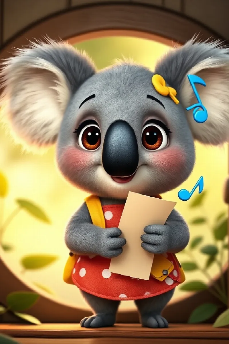Koala Kiki'nin Yoğun Günü masalından 2. resim