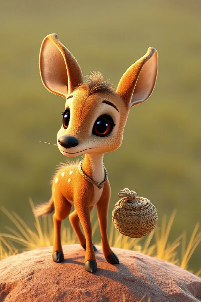 Küçük Dik-Dik'in Bahçesi masalından 2. resim