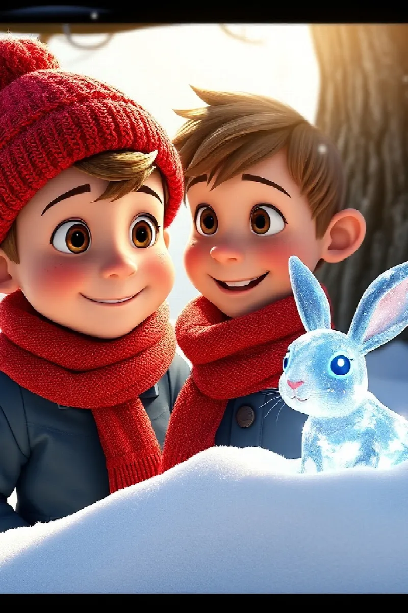 Picture 3 from the tale The Boy and the Crystal Rabbit