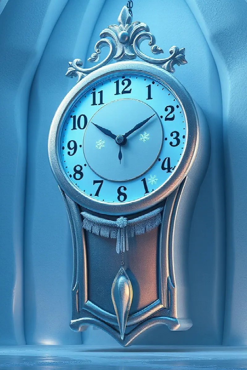 Picture 2 from the tale The Ice Castle Clock