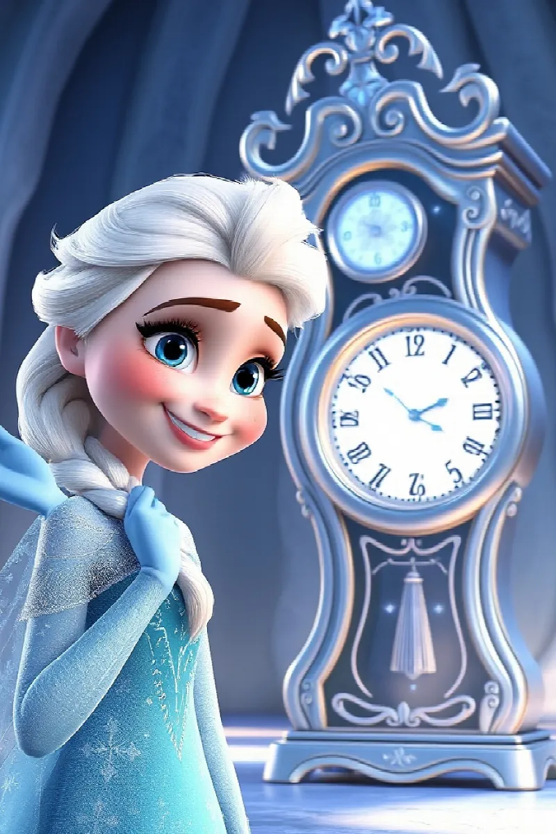Picture 3 from the tale The Ice Castle Clock