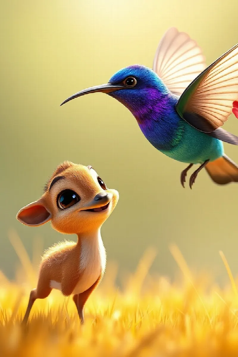 Picture 3 from the tale The Little Dik-Dik's Garden