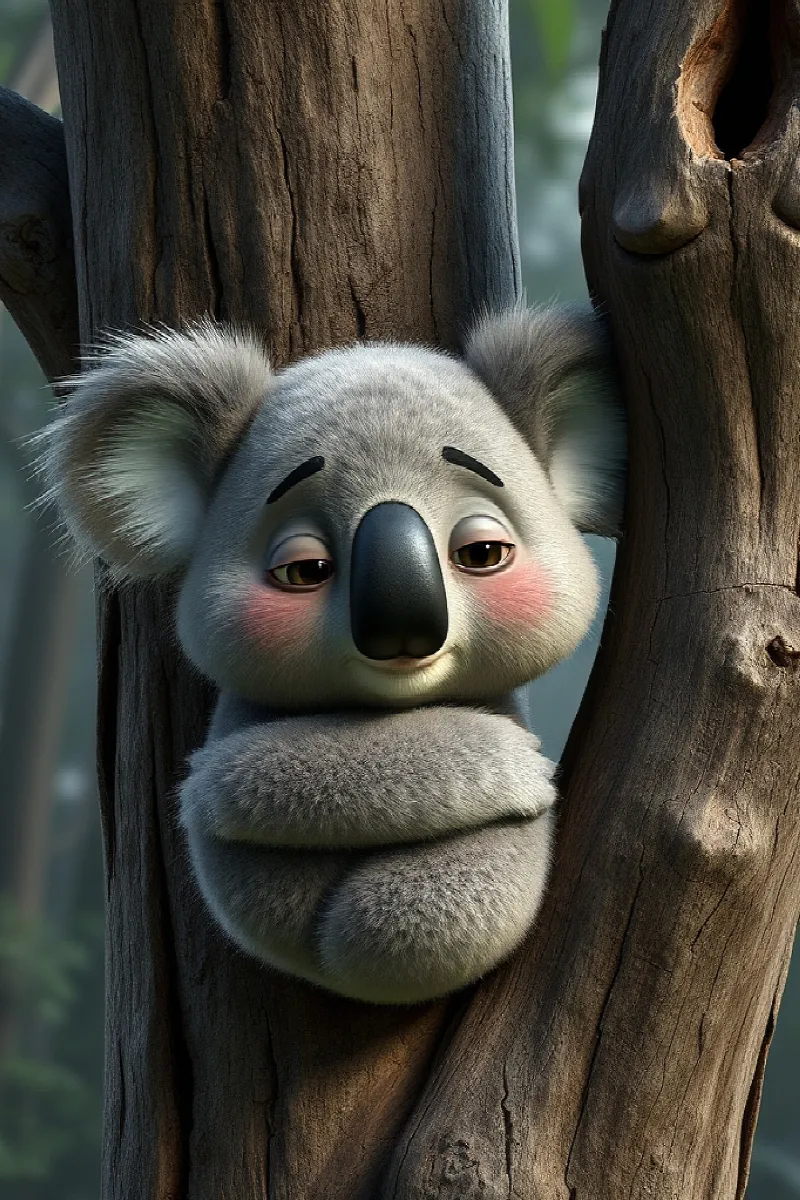 Picture 4 from the tale The Koala's Empty Tree