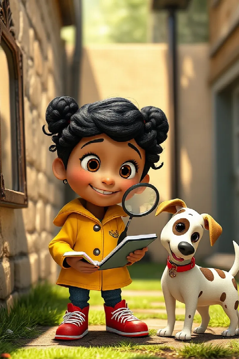 Picture 4 from the tale The Little Shadow Detective