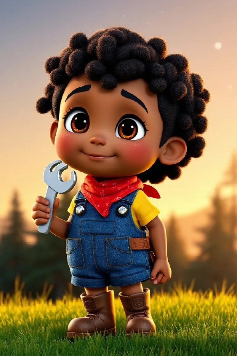 Picture 1 from the tale The Little Star Engineer