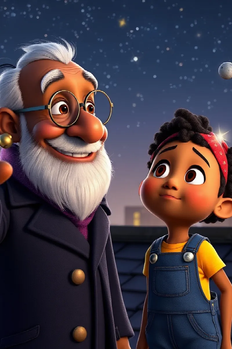 Picture 3 from the tale The Little Star Engineer