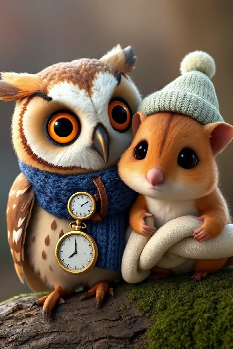 Picture 4 from the tale The Owl's Secret Clock