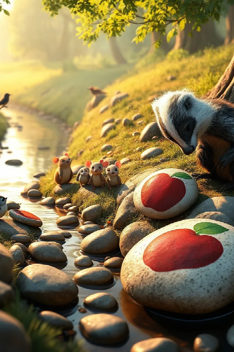 Picture 3 from the tale The Pebble Painter