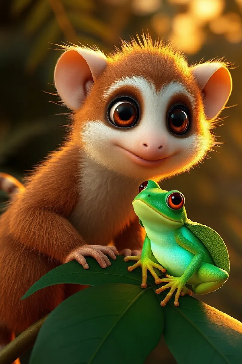 Küçük Marmoset masalından 3. resim