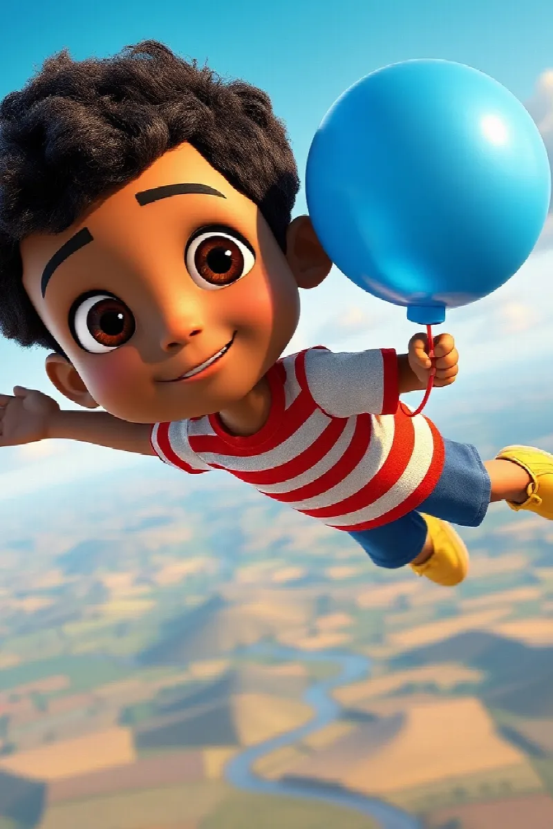 Picture 3 from the tale The Blue Balloon
