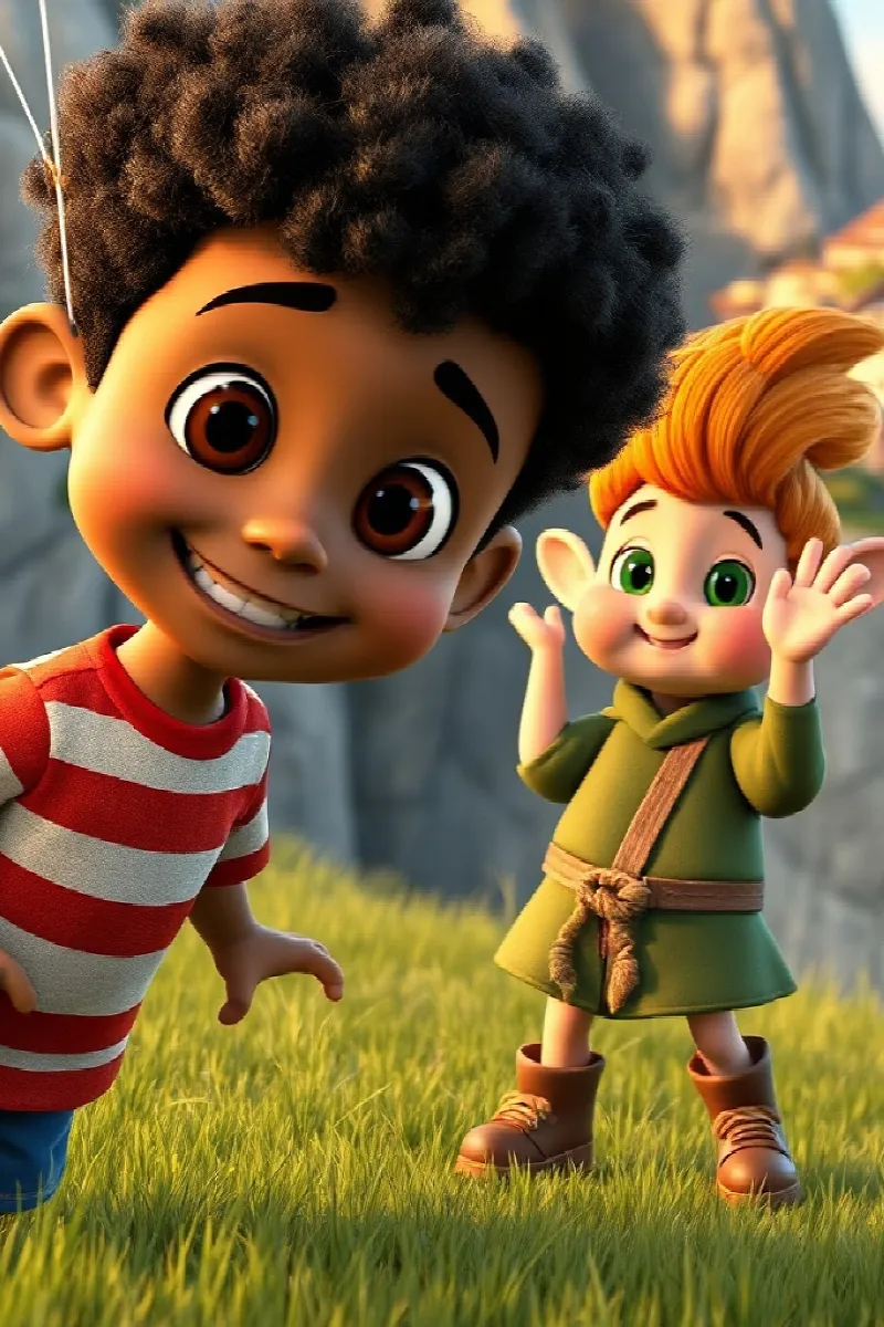 Picture 4 from the tale The Blue Balloon