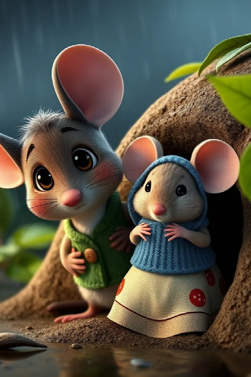 Picture 3 from the tale The Elephant's Mouse Family