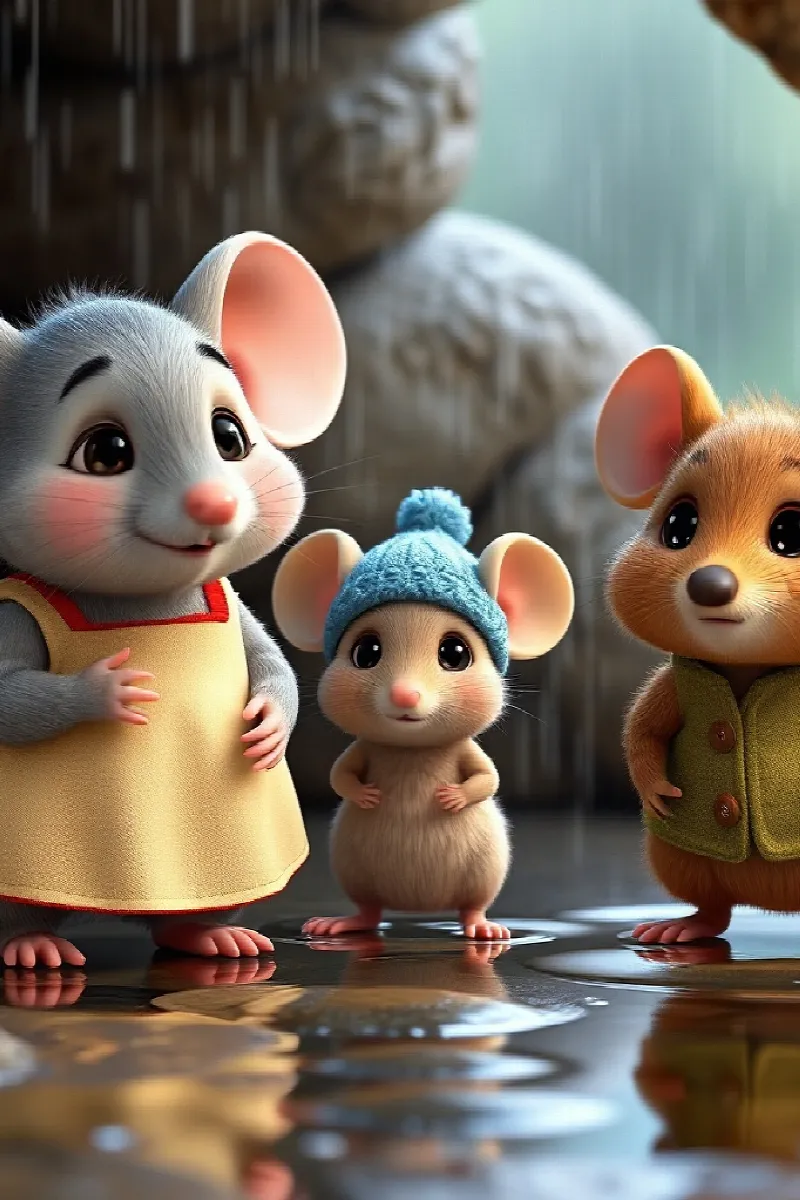 Picture 4 from the tale The Elephant's Mouse Family