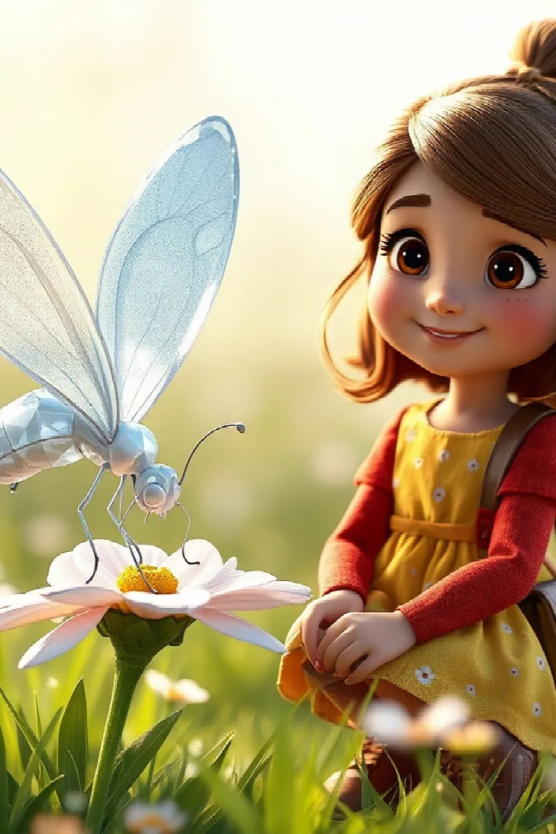 Picture 4 from the tale The Girl and the Crystal Butterfly