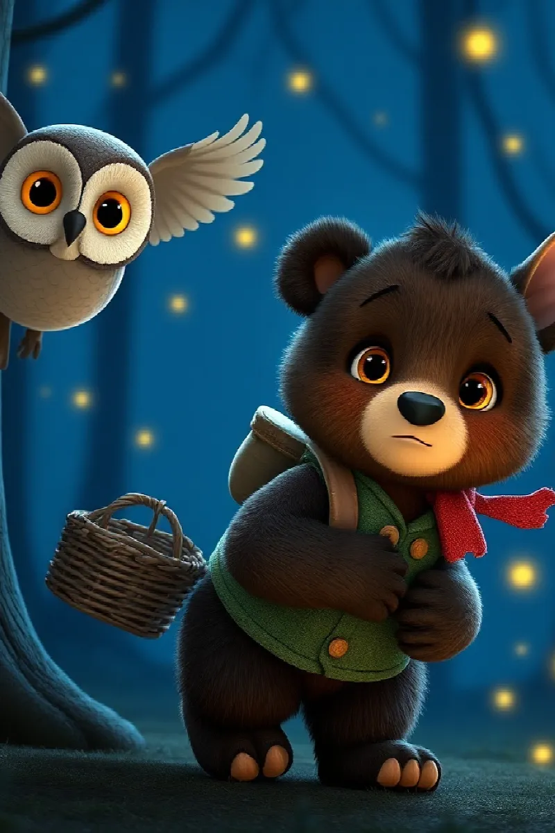 Picture 4 from the tale The Hedgehog's Birthday
