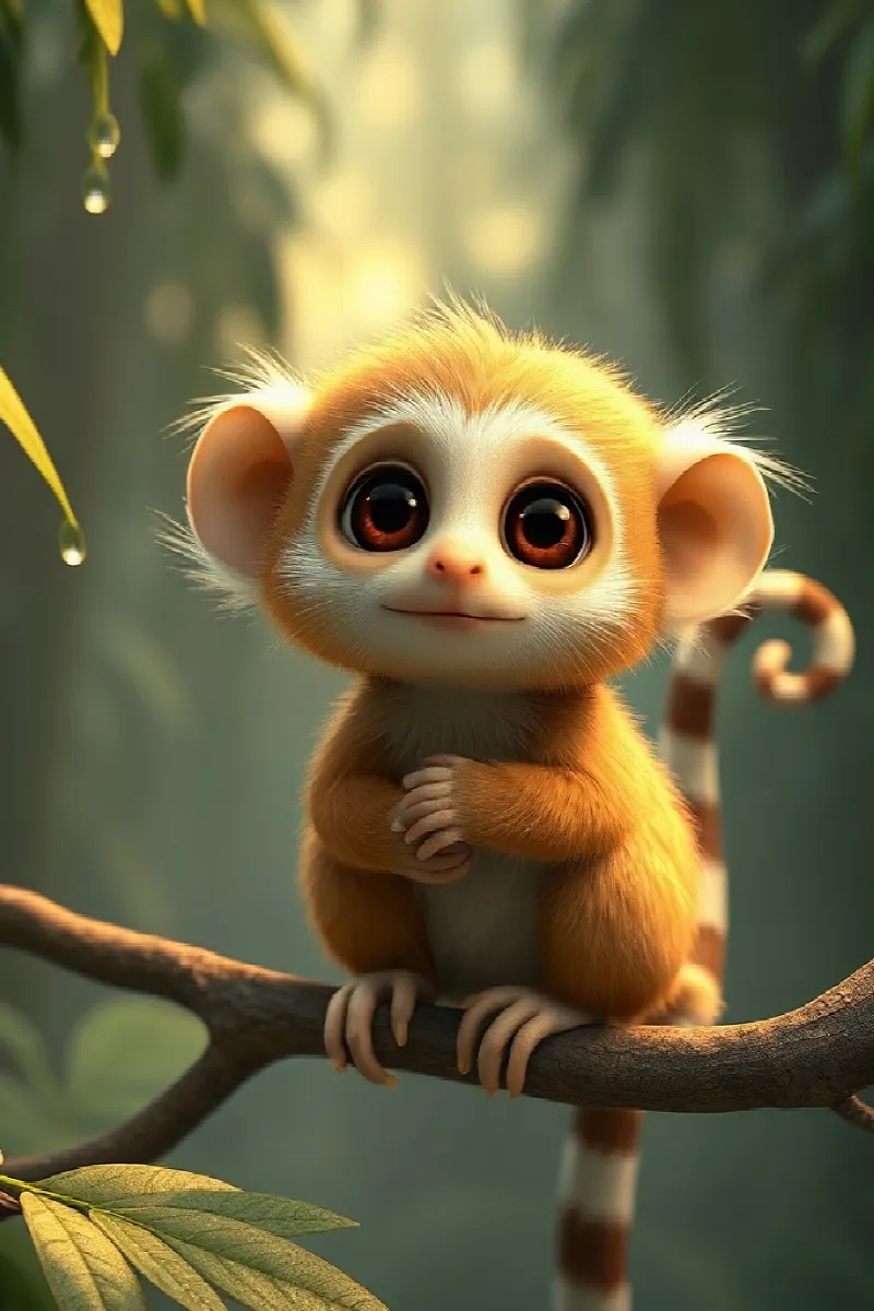 Picture 1 from the tale The Little Marmoset