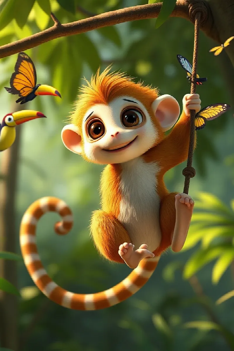 Picture 2 from the tale The Little Marmoset