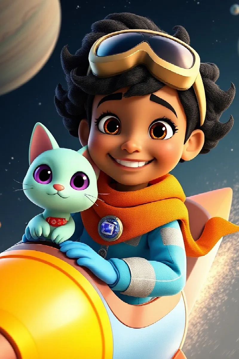 Picture 3 from the tale The Moonstone Rocket
