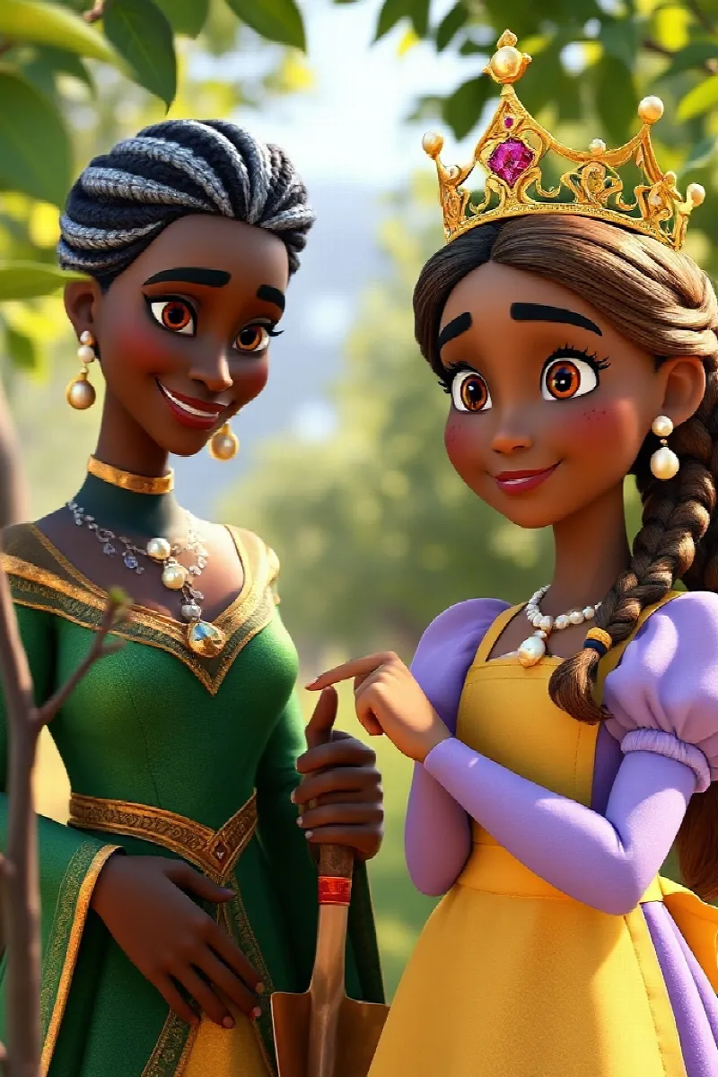 Picture 2 from the tale The Royal Beekeeper