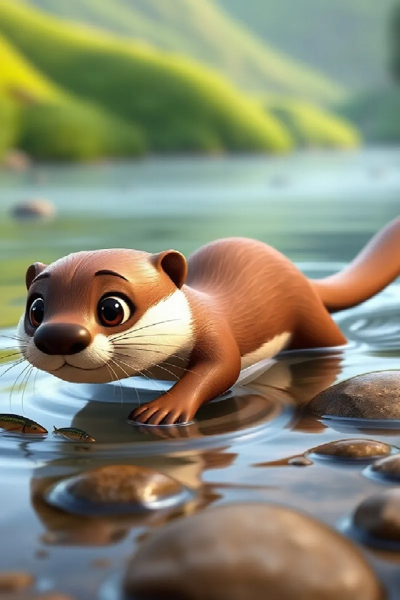 Picture 2 from the tale The Sleepy River