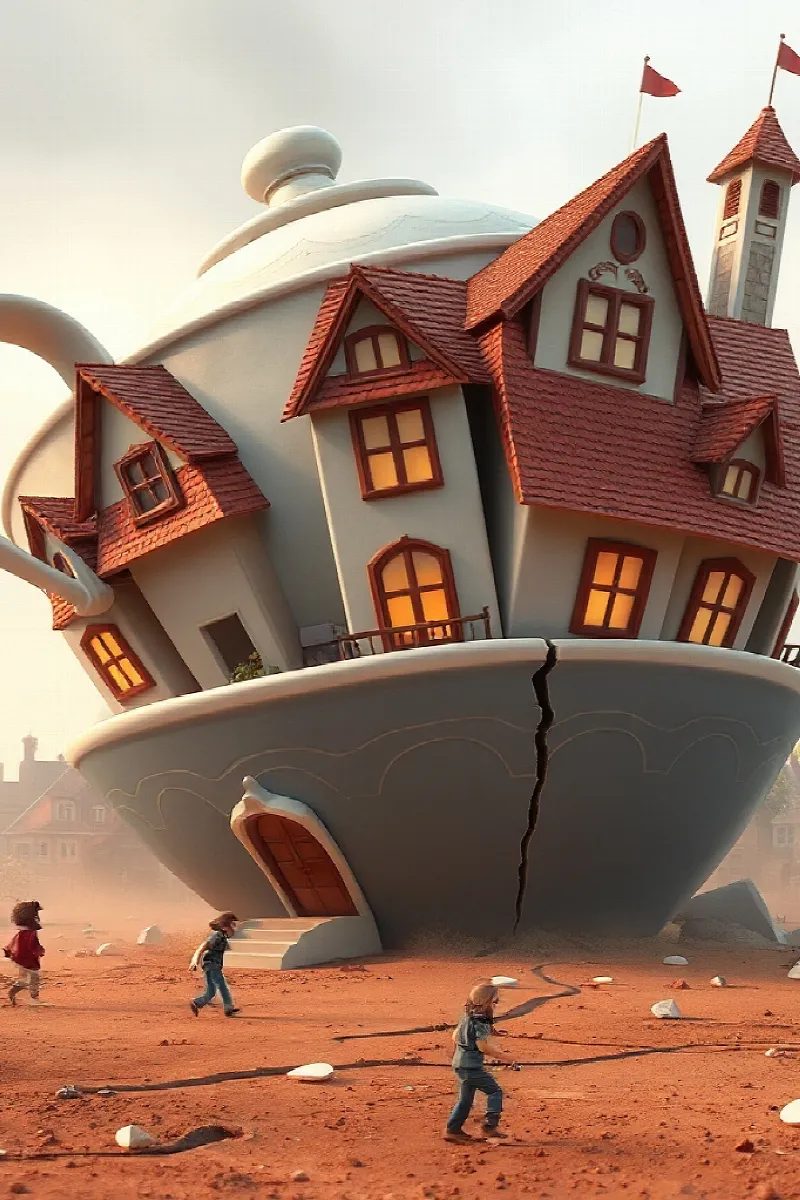 Picture 4 from the tale The Town of Giant Teacups